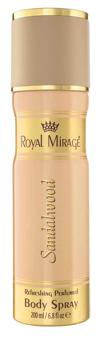 Royal Mirage Sandalwood 200ml Body Spray