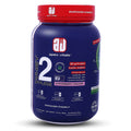 Apex Vitals Whey 2 Pure - Grass-Fed Whey Made in EU | Whey Isolate & Hydrolyzed | 30g Protein, 15g EAA, 8g BCAA | Digestive Enzymes | Muscle Build & Recovery |Strawberry Yogurt - 900g 2lbs, Shakers, Samples