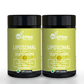 Wishnew Wellness LIPOSOMAL GLUTATHIONE Capsules - For Youthful & Radiant Skin | Immune Health | 30 Vegetarian Capsules - With Enhanced Bioavailability & Antioxidant Support | Suitable for Men & Women Pack of 2