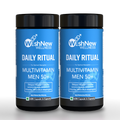 WishNew Wellness DAILY RITUAL Multivitamin for Men 50+ | Enhanced with MCT, Ashwagandha & Ginkgo | 120 Delayed Release Capsules