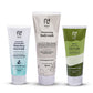 Nuuv Essential Combo - Tulsi & Green Tea Facewash | Moisturizing Bodywash | Waterless Facewash | Hydra Glow Trio | Vegan | Paraben-Free | For All Skin Types | 100ml + 200ml + 100ml