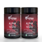 WishNew Wellness ALPHA BOOSTER OF TESTO | 30 Veg Tablets | Maca, Tribulus, Ginseng | Zinc & Vitamin D2 | Men's Health Pack of 2
