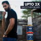 OMG Buy 1 Get 1 Beard Serum 50ml +50ml | Upto 2x Smoother Hair | Enriched with Vitamin E | for Hair Growth | Reduces Dandruff | 100% Natural Ingredients