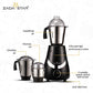 ZADASTAR ZS LUSTRA 550W Mixer Grinder | 3 Jars | Black and Silver | Overload Protection | 1 Year Replacement Warranty