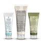 Nuuv Essential Combo - Tulsi & Green Tea Facewash | Moisturizing Bodywash | Waterless Facewash | Hydra Glow Trio | Vegan | Paraben-Free | For All Skin Types | 100ml + 200ml + 100ml