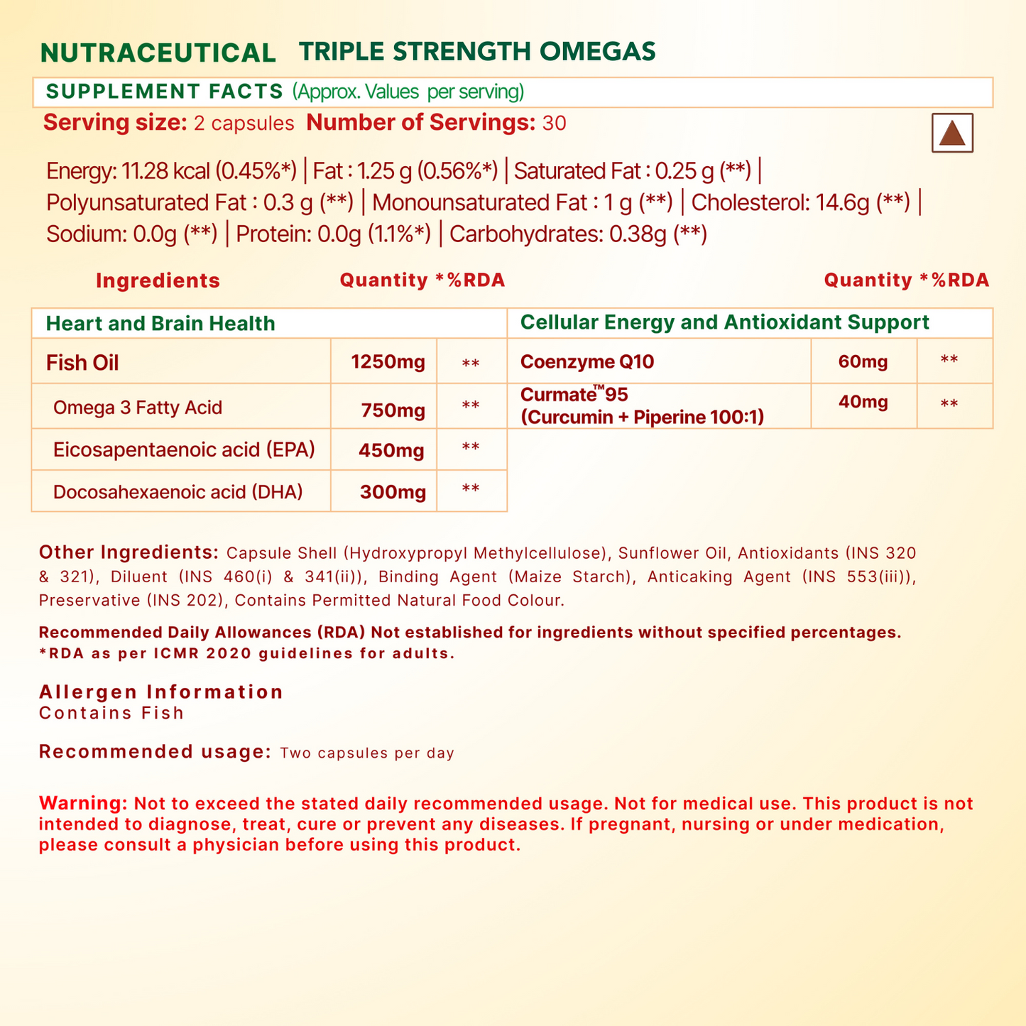 Wishnew Wellness Daily Ritual Men Duo: Daily Ritual Triple Strength Fish Oil + Daily Ritual Men 18+