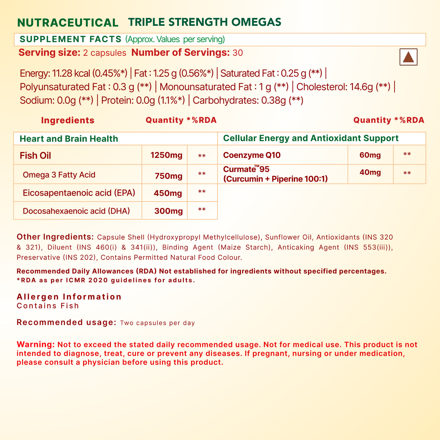 Wishnew Wellness Daily Ritual Men Duo: Daily Ritual Triple Strength Fish Oil + Daily Ritual Men 18+