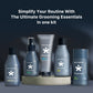 Muster Men Complete Grooming Set | Aloe Vera Hair & Body Gel | Deep Cleanse Shampoo & Conditioner | Anti-Odour Deo Stick | Daily Fresh Face Balm | Style Pro Hair & Beard Oil | Grooming Set for Men