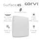 CORVI LED Surface 6S Square 15W | Dimmable, Driverless Ceiling Panel Light | Slim, Full Glow, No False Ceiling Required | Easy White 4000K (Pack of 5)