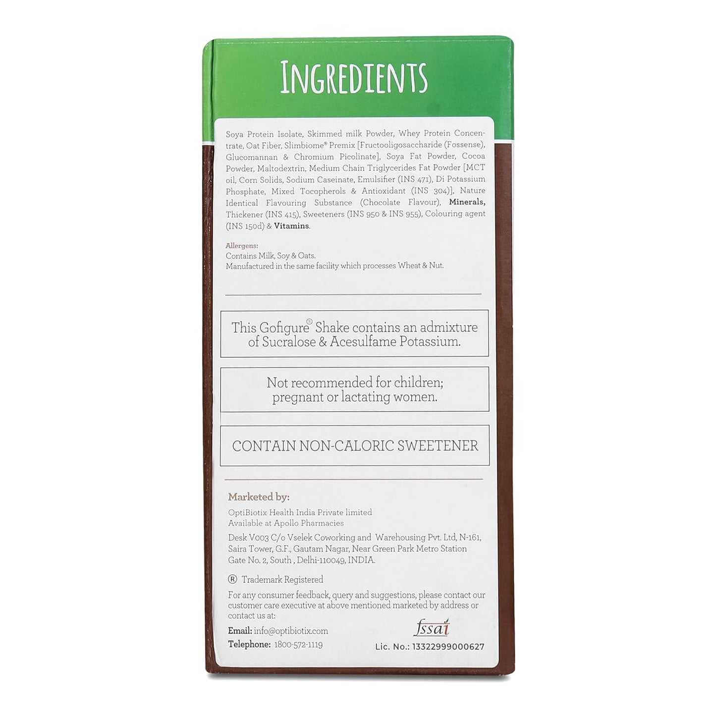 GoFigure Meal Replacement Shake 10 x 60g Sachets | Slimbiome Protein Powder for Weight Loss & Gut Health | Creamy Chocolate Flavor | Energy & Metabolism Boost | Weight Management Drink for Men & Women
