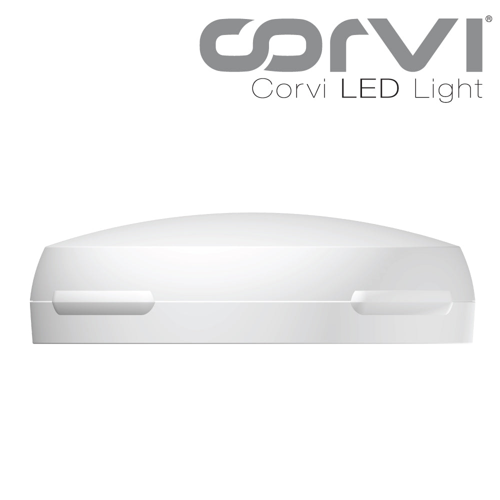 CORVI LED Surface 5 Ceiling Light | 18 Watts illumination using 12 Watts power | Dimmable & Driverless | Backlit for Maximum Output | 3000K Warm White (P3)