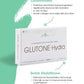 Glutone-Hydra | Setria Glutathione with Ceramosides Tablets for Dry Skin | For Glowing Hydrated Skin | Pack of 20 Tablets