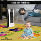 ZADASTAR ZS BREEZY TOWER FAN | 25 FEET AIR THROW | CHILD SAFE TOWER FAN
