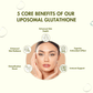 Wishnew Wellness LIPOSOMAL GLUTATHIONE Capsules - For Youthful & Radiant Skin | Immune Health | 30 Vegetarian Capsules - With Enhanced Bioavailability & Antioxidant Support | Suitable for Men & Women Pack of 2