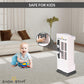 ZADASTAR ZS PERSONAL TOWER FAN | 15 Feet Air-Throw | Rust-free Body | Mini Tower fan | Child-safe (Gray)