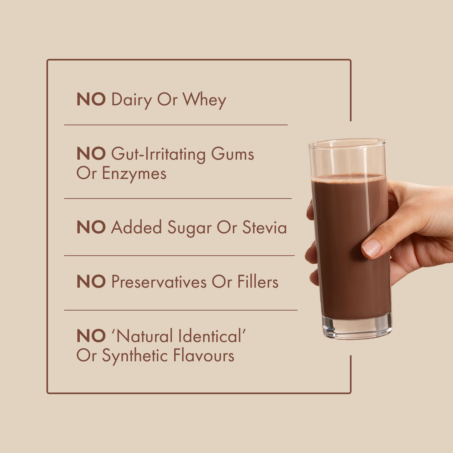 Cosmix No-Nonsense Plant Protein Pro | 26g Protein/Serve | Chikmagalur Mocha | Yeast Powered Plant-Based Protein | PDCAAS of 1 | Light On Gut, Superior Muscle Recovery - 1kg