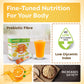 GoFigure Pre Meal Supplement Powder Shot Orange Flavor, 21 Sachets (5g Each) | With Slimbiome for Weight Loss & Weight Management, Metabolism Support | Natural Appetite Control for Men & Women