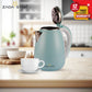 ZADASTAR 1.8L ZS COLOUR COOLTOUCH KETTLE | 1500W | Cool Touch Outer Body | Stainless Steel Inner Body | 1 Year Free Replacement Warranty (Aqua Green)