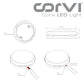 CORVI LED Surface 5 Ceiling Light | 18 Watts illumination using 12 Watts power | Dimmable & Driverless | Backlit for Maximum Output | 3000K Warm White (P5)