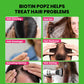 Chicnutrix Popz Biotin | 30 Mouth Meltz Tablets | 40mcg Biotin for stronger & Thicker Hair | Natural Sesbania Extract + 7 Keratin Boosters + Selenium