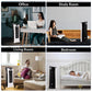 ZADASTAR ZS BREEZY TOWER FAN | 25 FEET AIR THROW | CHILD SAFE TOWER FAN