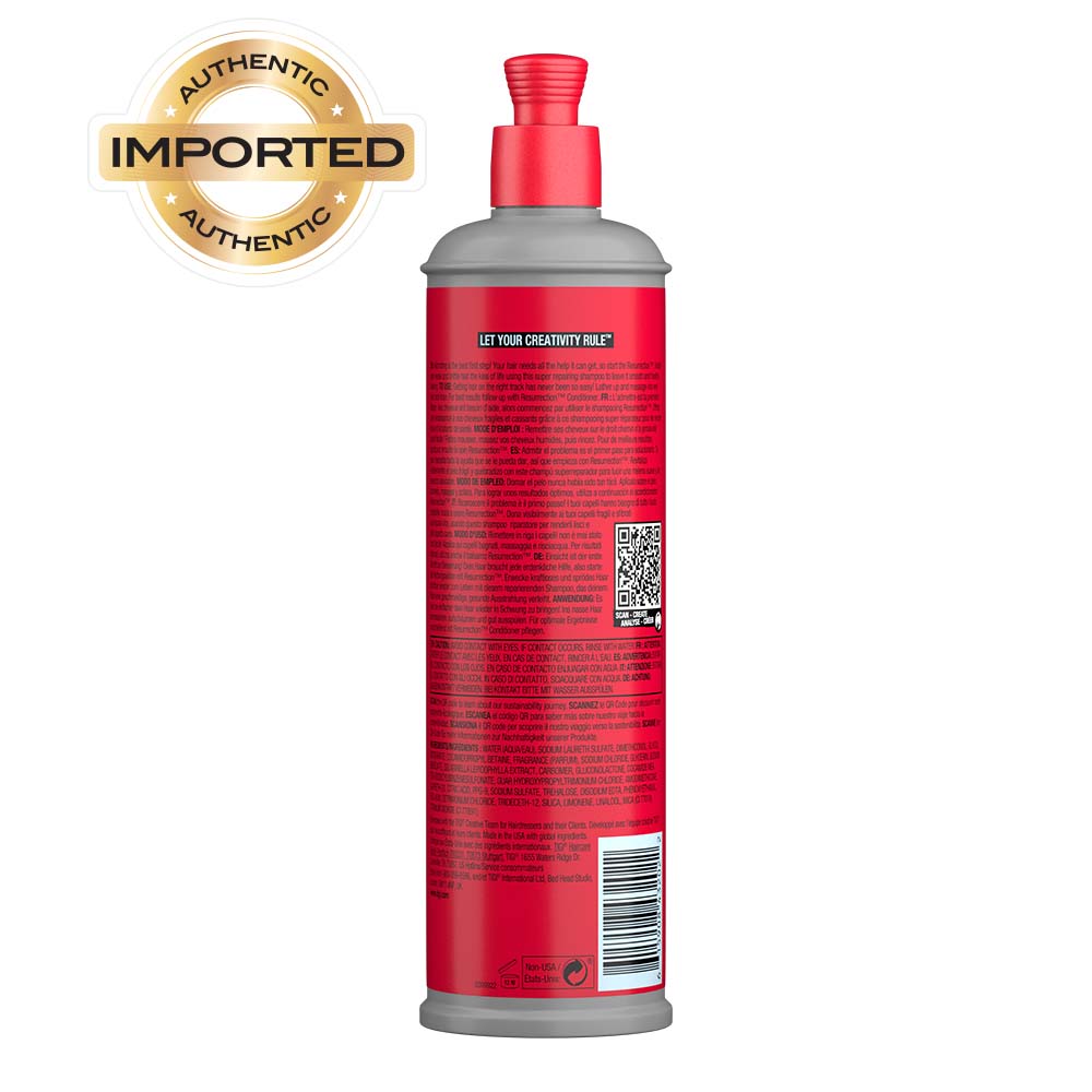 Bed Head Spoo Resurrection 400ml