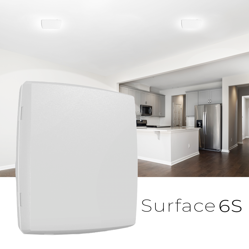 CORVI LED Surface 6S Square 15W | Dimmable, Driverless Ceiling Panel Light | Slim, Full Glow, No False Ceiling Required |  White 5700K (Pack of 5)
