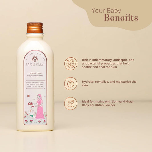 Baby Forest Gulaab Oose - Baby Rose Water Mist