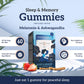 Indus RootsSleep and Memory Gummy - Melatonin 5mg and Ashwagandha Supplement 60 N