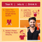 GoFigure Pre Meal Supplement Powder Shot Orange & Kiwi Strawberry Flavor, 6 Sachets (5g Each) | Slimbiome for Weight Loss & Weight Management, Metabolism Support | Appetite Control for Men & Women