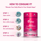 WishNew Wellness BEAUTY COLLAGEN COMPLEX | Radiant Hair, Skin & Nails | 21 Sachets with Collagen, Hyaluronic Acid, Biotin, Vitamins E & C, Rosehip & Curcumin Extracts | Enhanced Absorption Formula | Blueberry