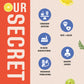 The Tiny Secret Detox Tea Totaler | Supports Overall Health & Detoxification | Caffeine Free | Zero Sugar, Low Fat & Calorie | With 6 Super Herbs | Honey Ginger Flavour | 30 Tea Sachets