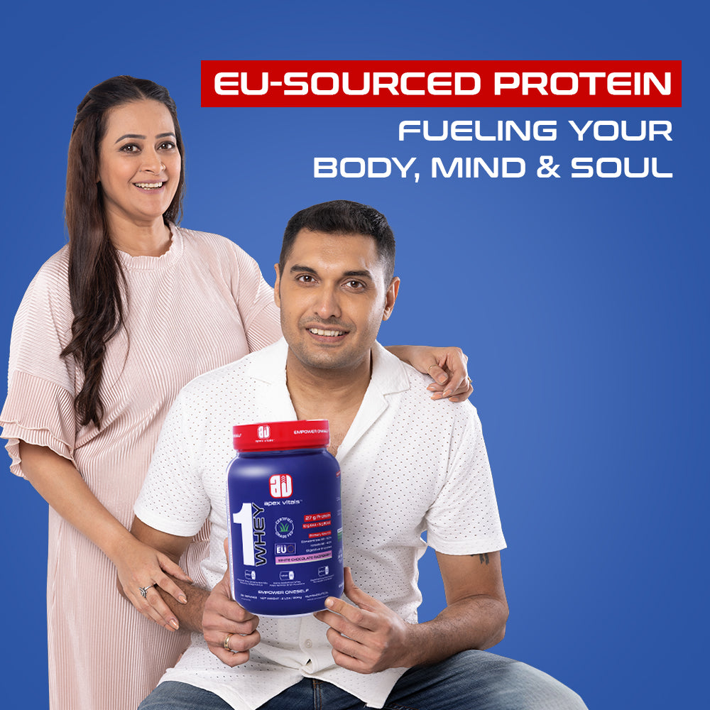 Apex Vitals 1 Whey|Grass-Fed Whey|Made In Europe|FDA,EFSA & FSSAI Certified|27g Protein,10g EAA+ 5gBCAA|Concentrate 80-60%,Isolate 86-40%,Digestive Enzymes|2lbs (900g)25+ Ser-White Chocolate Raspberry