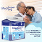 Medisuperdry Adult Diaper Pants | Double Extra Large (2XL) |Waist 152-205 cm (60-80 inches) |High Absorbency -10 Hrs |Leakproof |Breathable |Odourless |Elastic Waist |Men & Women | 50 Units, Pack of 5