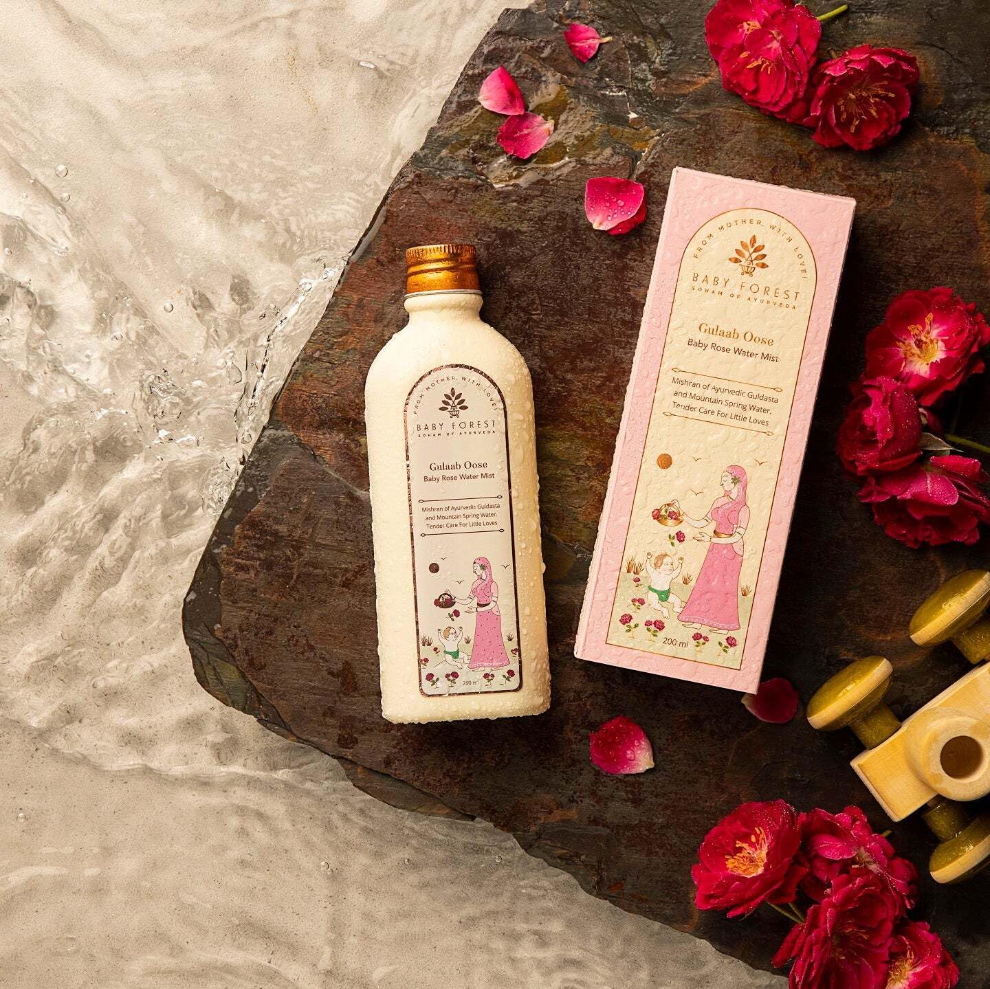 Baby Forest Gulaab Oose - Baby Rose Water Mist