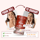 WishNew Wellness BEAUTY COLLAGEN COMPLEX | Enhanced Hair, Skin, Nails Health | 21 Servings of Nutrient-Rich Sachets | Hyaluronic Acid, Biotin, Vitamins C & E | Natural Chocolate Flavor