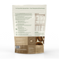 Cosmix No-Nonsense Plant Protein Pro | 26g Protein/Serve | Malnad Arabica Coffee | Yeast Powered Plant-Based Protein | PDCAAS of 1 | Light On Gut, Superior Muscle Recovery - 1kg