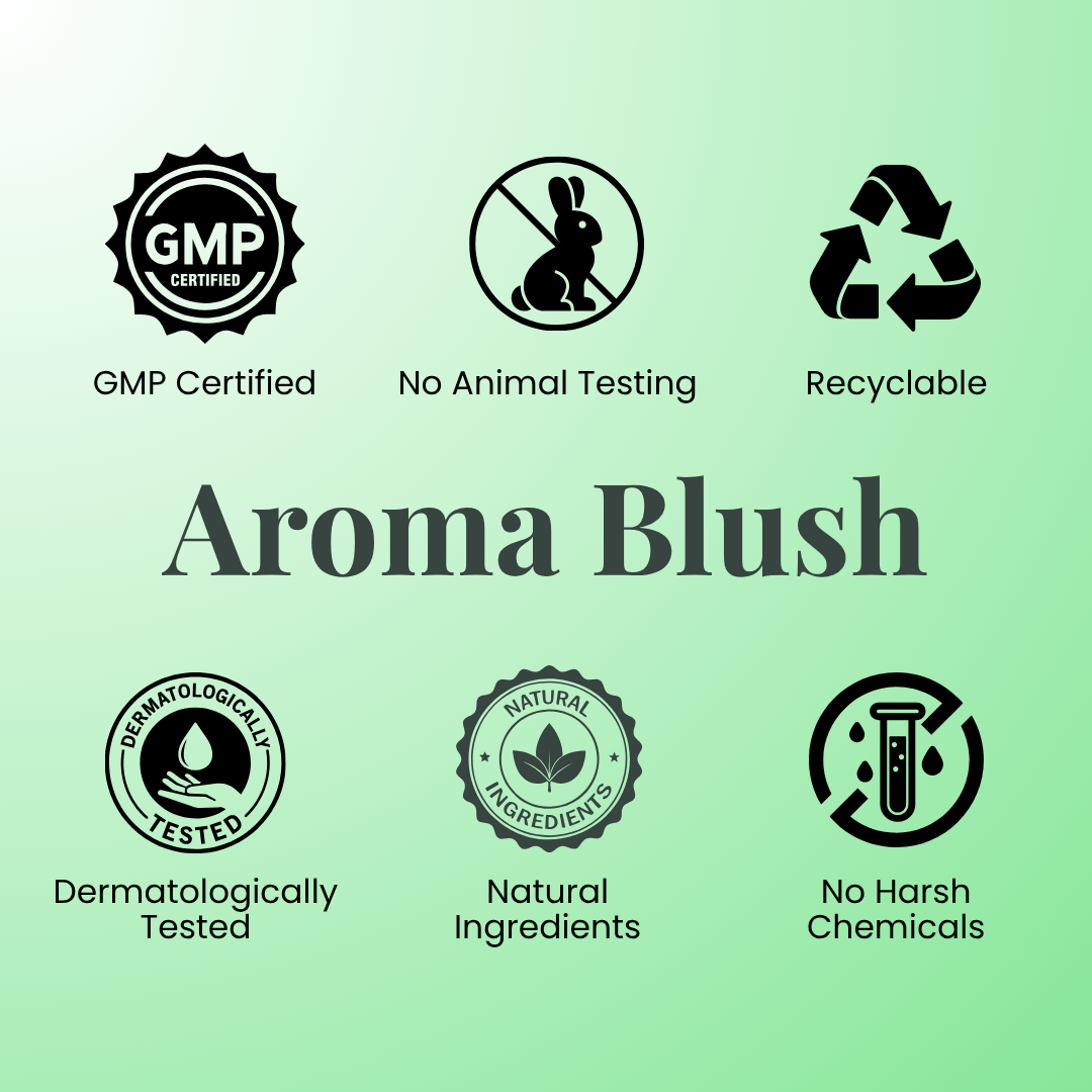 AROMA BLUSH Hydrating Aloe Qasis soap 100G