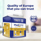 MediSORB Adult Diaper Pants | Large (L) |Waist 101-512 cm (40-60 inches) |High Absorbency -15 Hrs |Rash-Free |Leakproof |Breathable |Odourless |Elastic Waist |For Men & Women | 100 Units, Pack of 10
