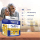 MediSORB Adult Diaper Pants | Medium (M) |Waist 71-110 cm (28-44 inches) |High Absorbency -15 Hrs |Rash-Free |Leakproof |Breathable |Odourless |Elastic Waist |For Men & Women | 100 Units, Pack of 10