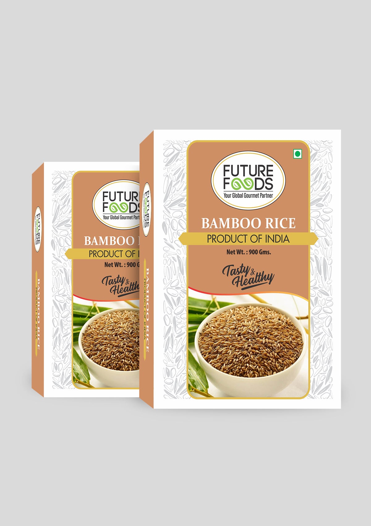 Future Foods Premium Bamboo Rice | Protein Rich | Nutrient Rich | With Anti-Diabetic Properties | Vitamin B Rich | Fat Free | 900g (Pack of 2)