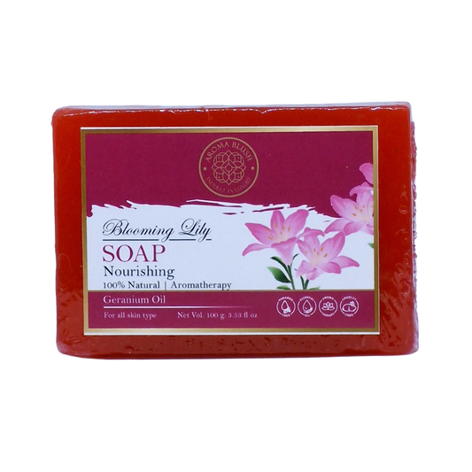 AROMA BLUSH Blooming Lily soap 100G