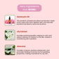 AROMA BLUSH Blooming Lily body lotion 300ML