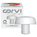 CORVI LED Bulb | 9 Watts illumination using 6 Watts power | B22, Compact Non-Protruding | 5700K White Full Glow | Dimmable | 2 Year Warranty | Industry’s Best 3 star Rated Energy Saving Bulb (Pack of 1)