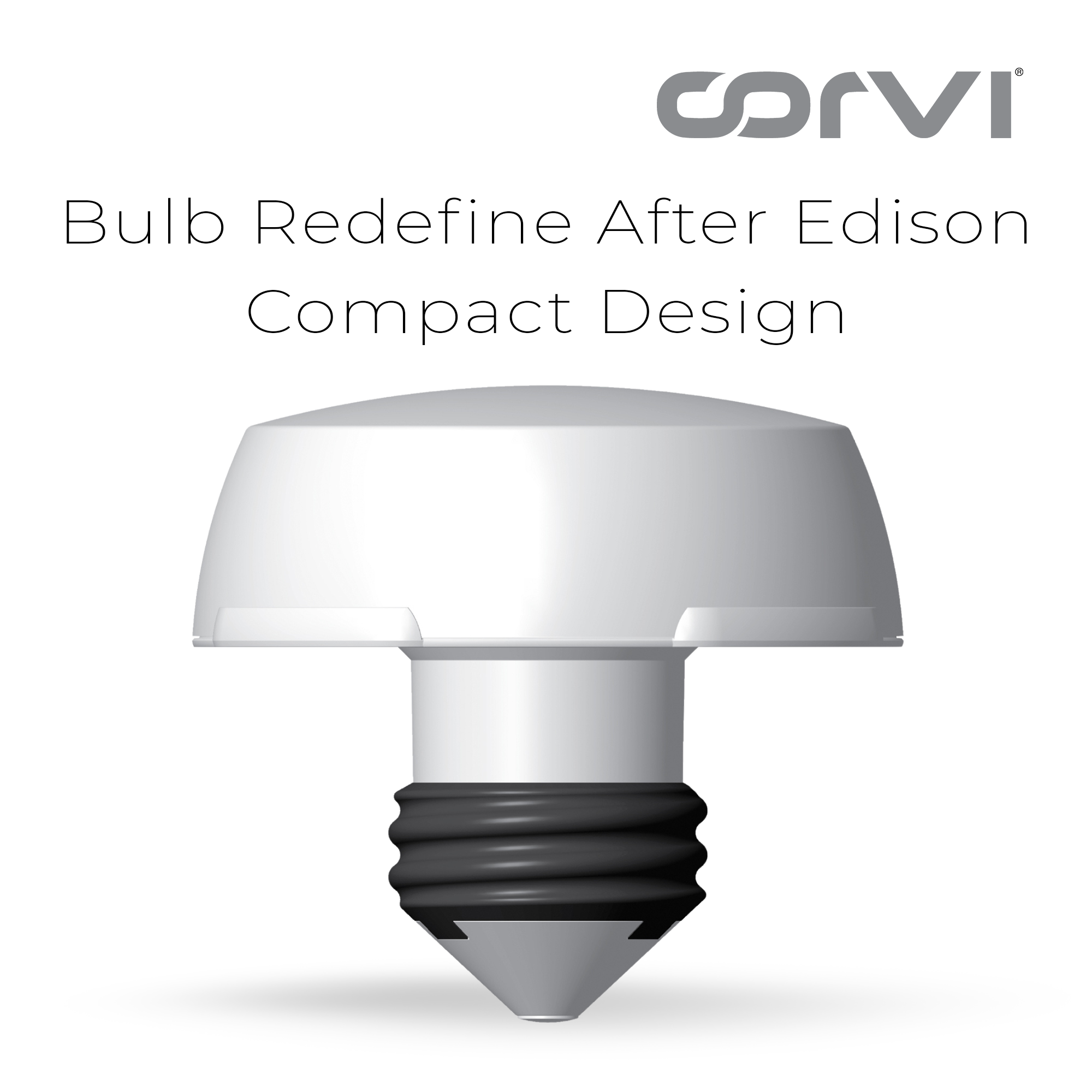 CORVI LED Bulb | 9 Watts illumination using 6 Watts power| Industry’s Best 4 star Rated Energy Saving LED Bulb | E27 Base, Compact, Non-Protruding, Dimmable | 5700K White (Pack of 10)