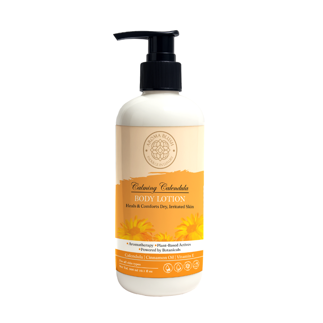 AROMA BLUSH Calming Calendula body lotion 300ML