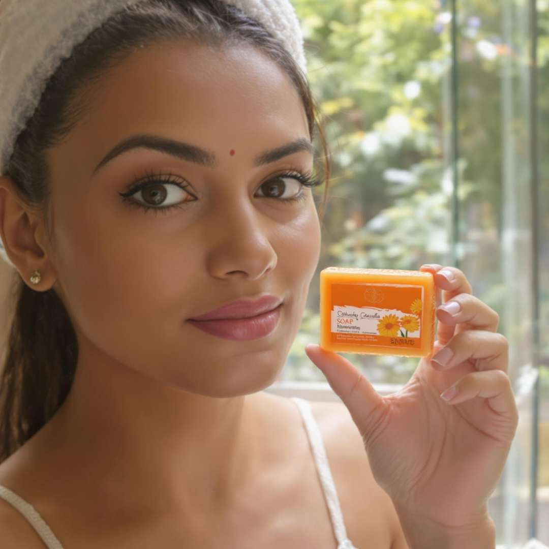 AROMA BLUSH Calming Calendula Soap 100 G