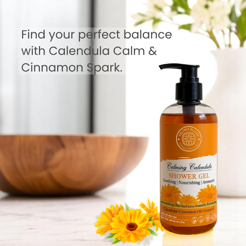 AROMA BLUSH  Calming Calendula shower gel  300 ML