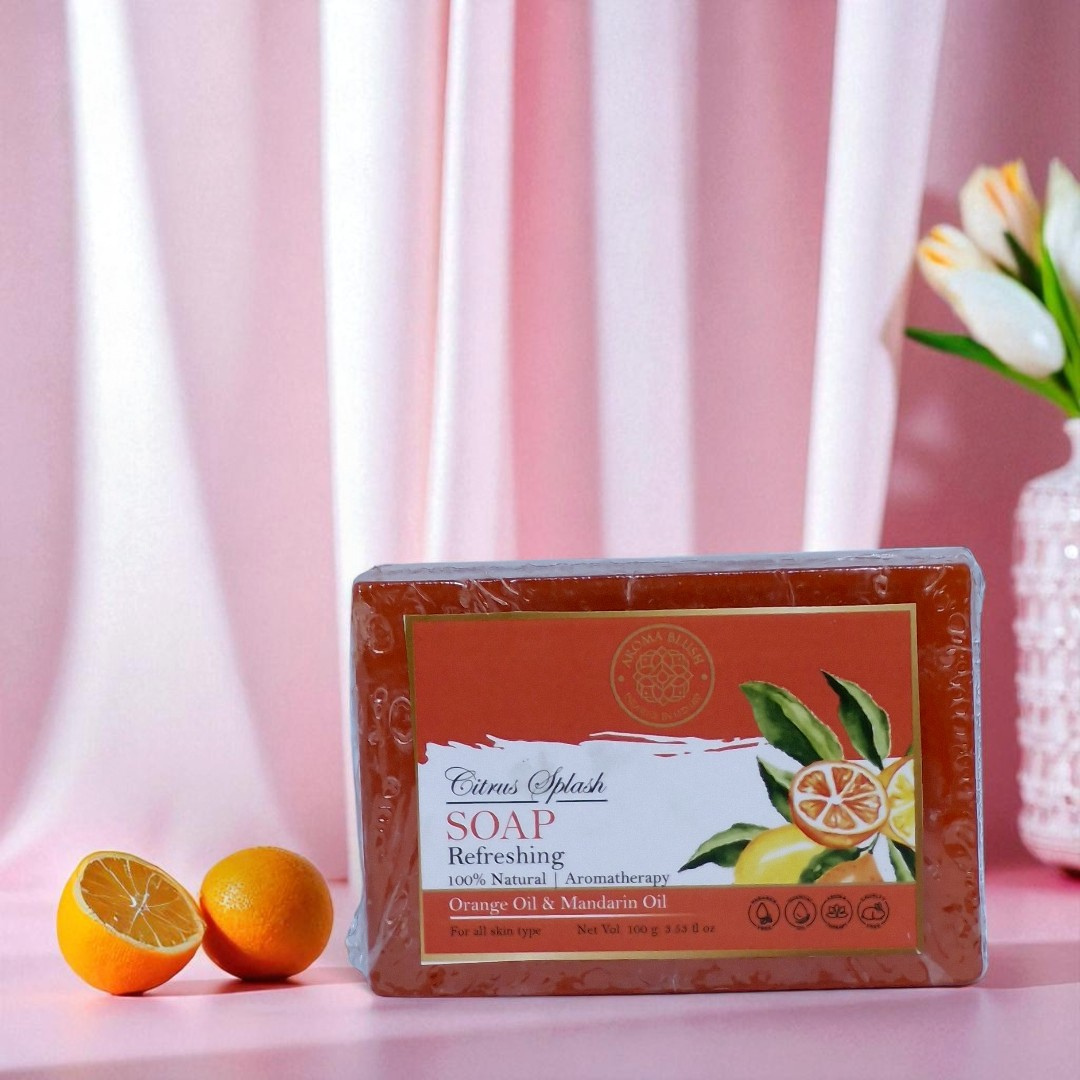 AROMA BLUSH Citrus Spash soap 100 G