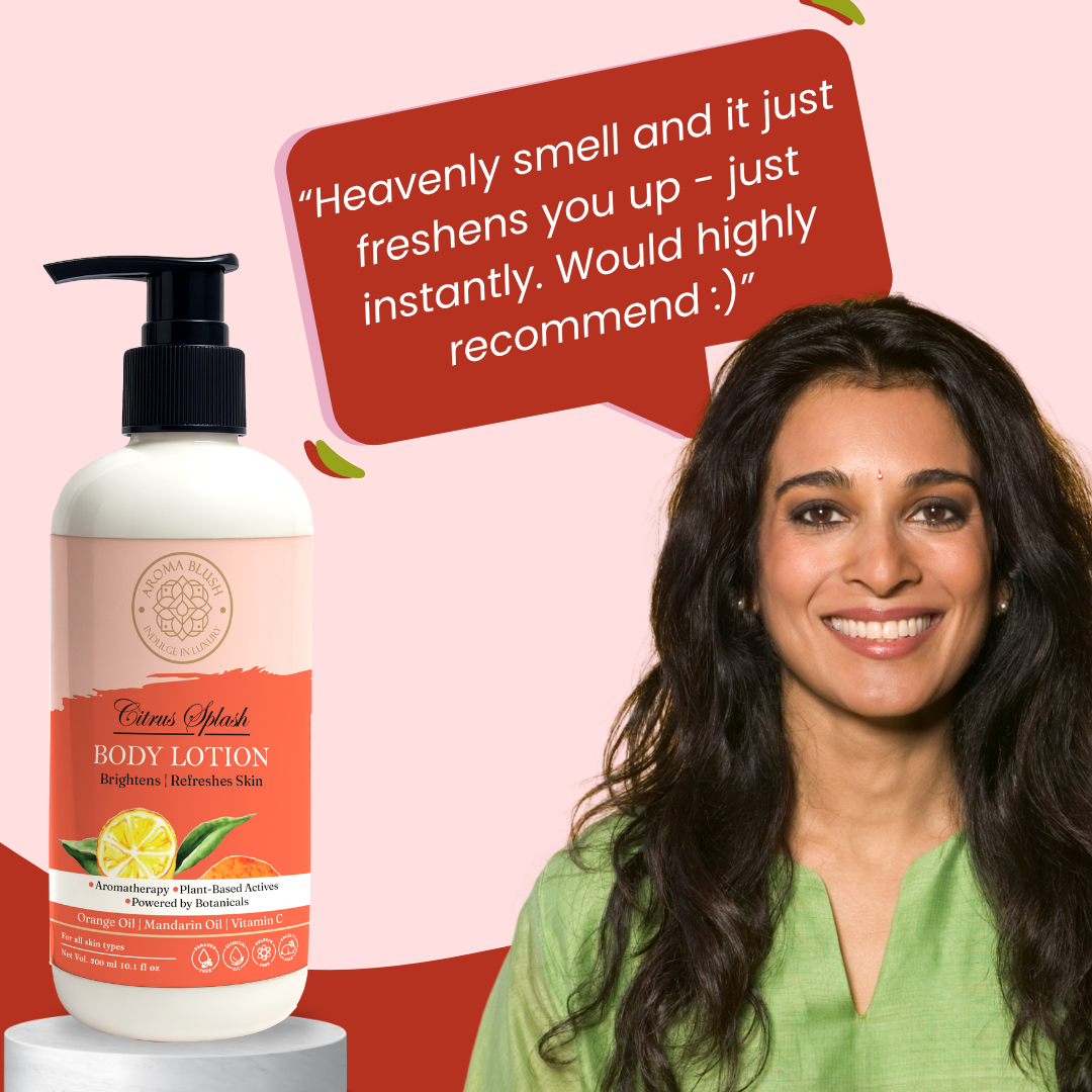 AROMA BLUSH Citrus Spash body lotion 300ML